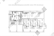 Схема подключения и монтажа водогрейного промышленного котла КВм-3,5 с ТЛПХ
