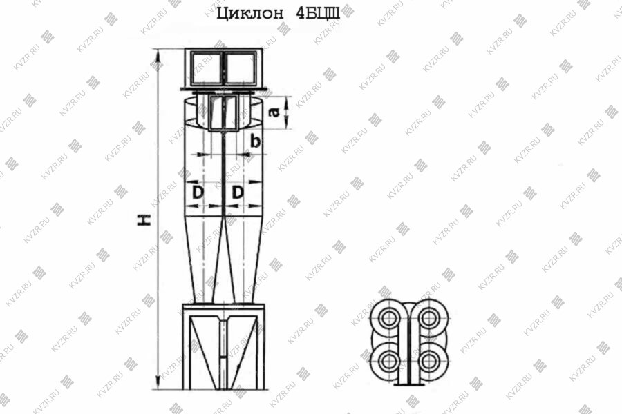 4БЦШ циклон