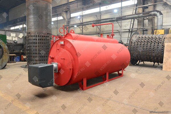 Котел паровой 300 кг пара в час на отработанном масле